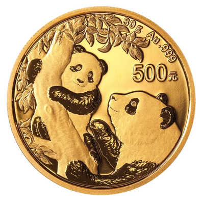 Zlatnik Panda 30 g 2024